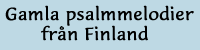 Suomen vanhat virsisävelmät